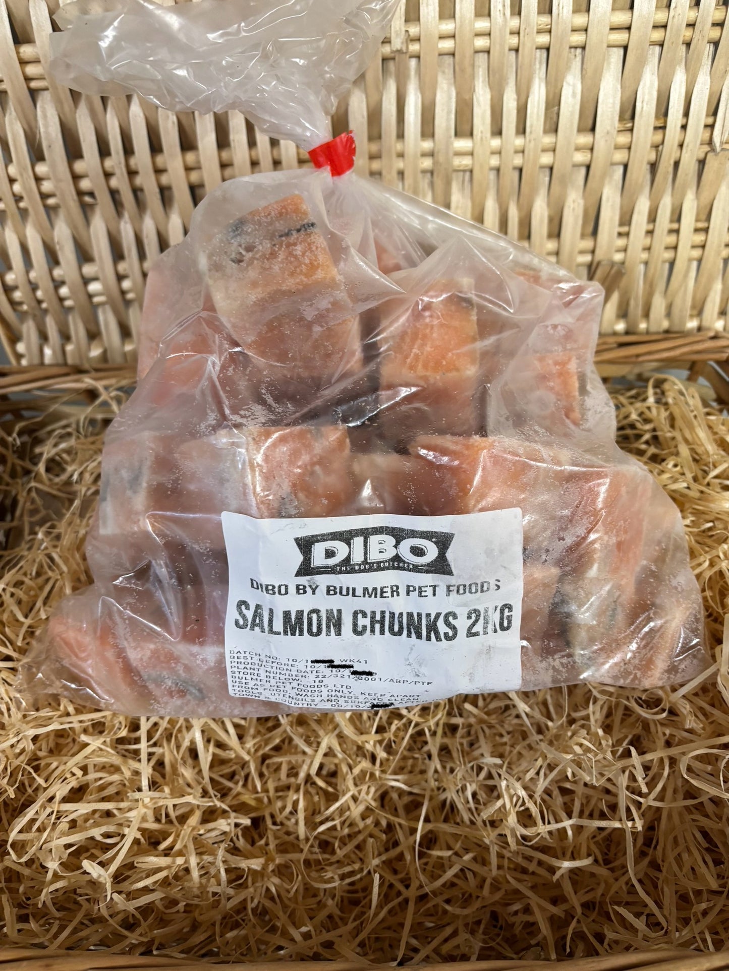 Fish - Salmon Chunks - Raw.