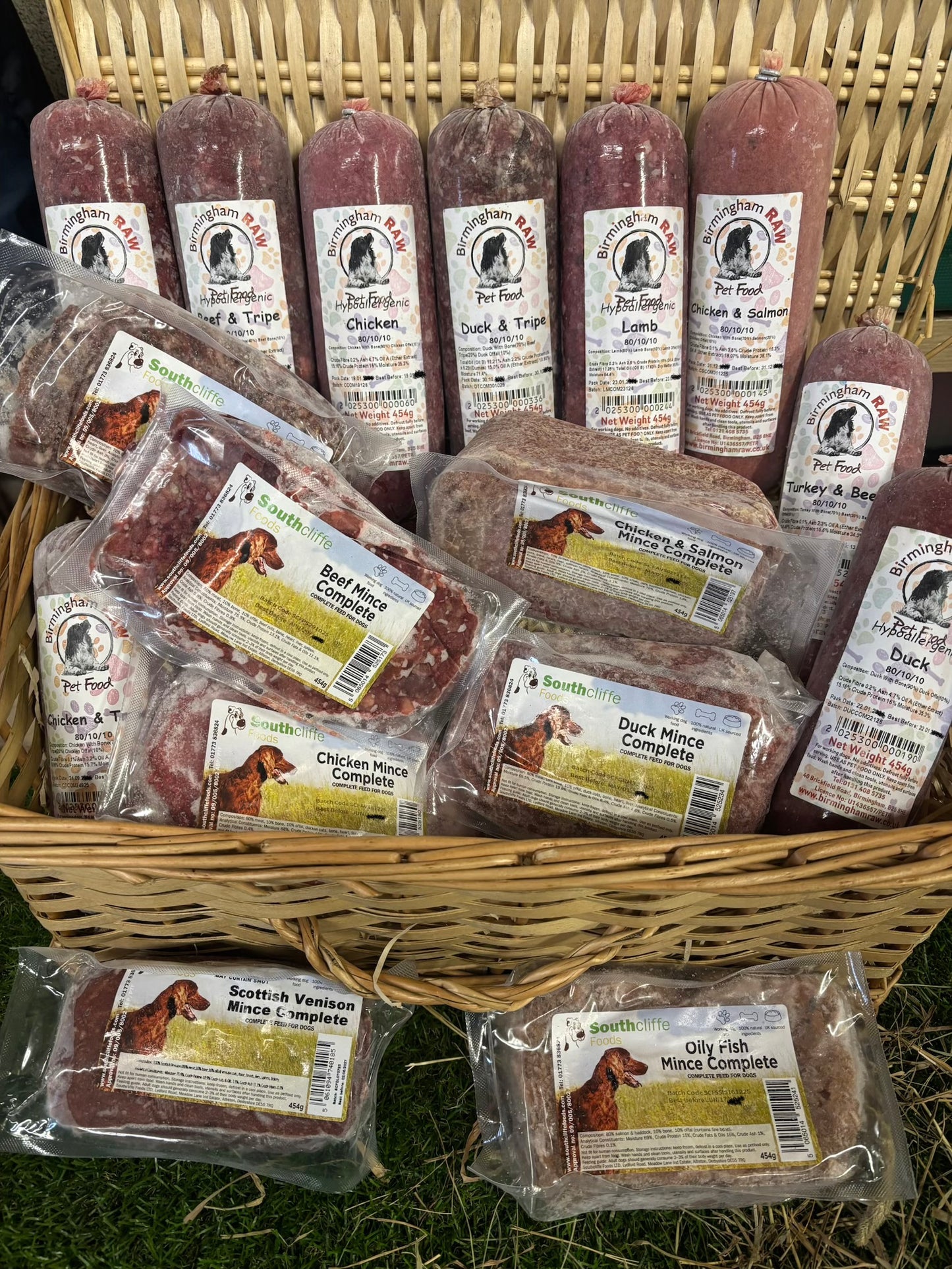 A Mixed Pack of 80/10/10 Minces - Birmingham Raw & Southcliffe