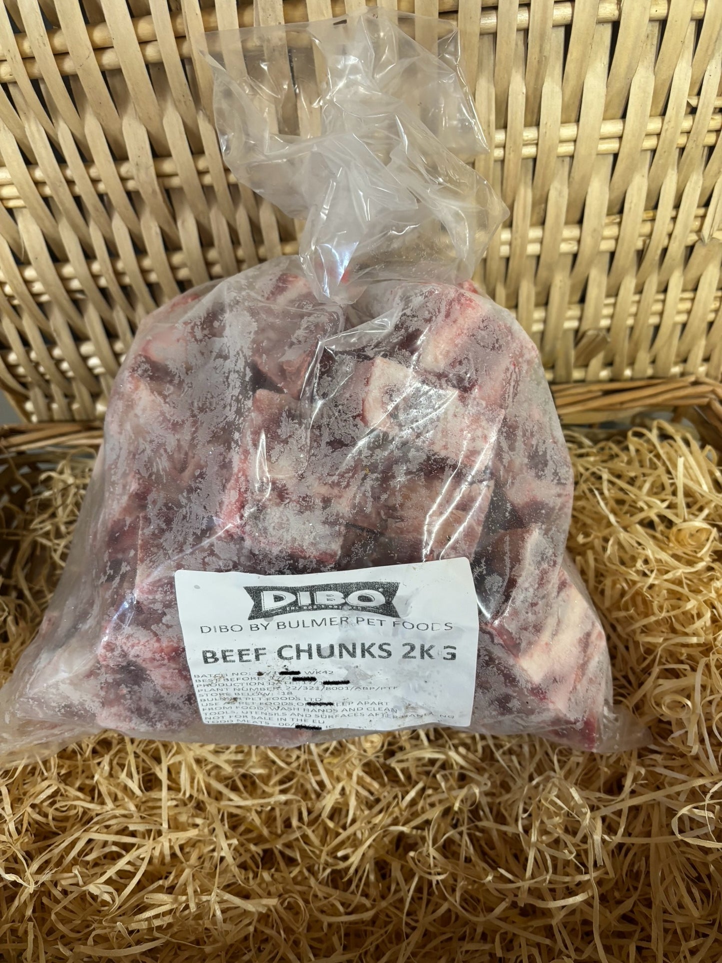 Beef Chunks - Raw