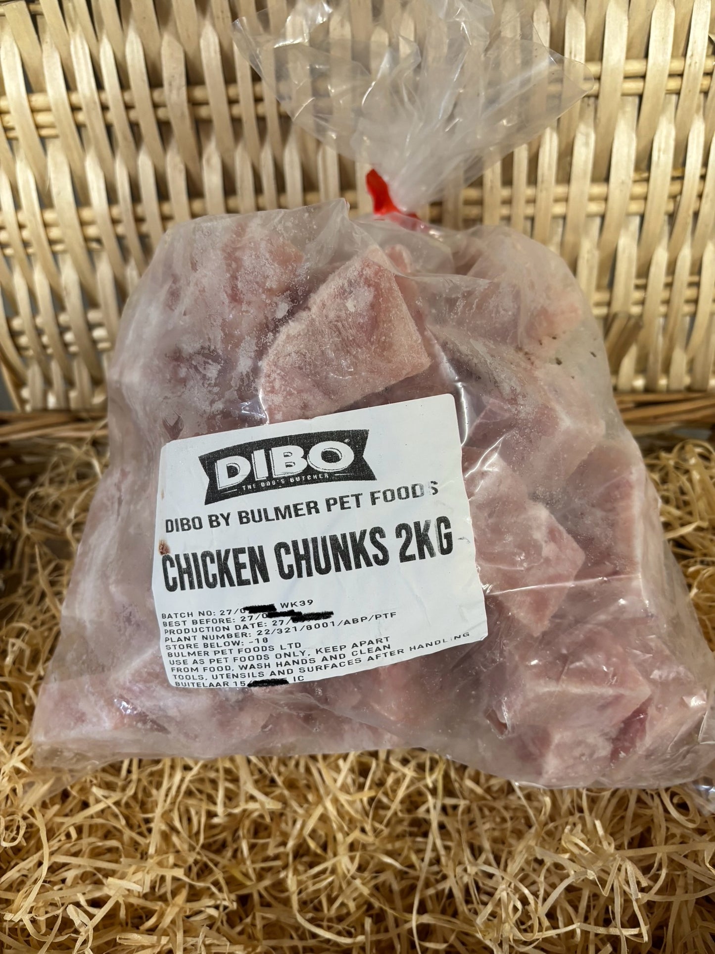 Chicken Chunks, Raw - approx 1kg or 2KG