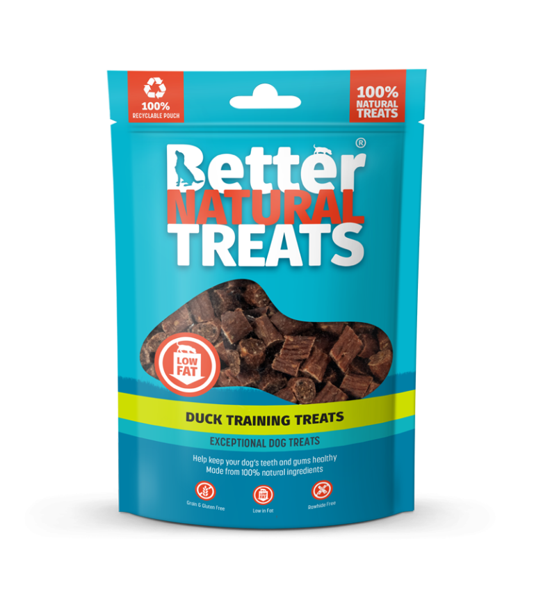 Duck Training Treats 90g. Low Fat Range.