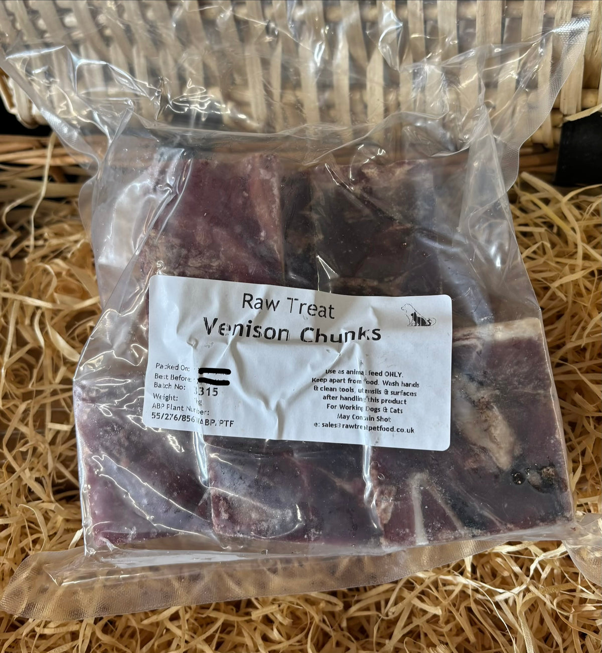 Venison Chunks - approx 1kg