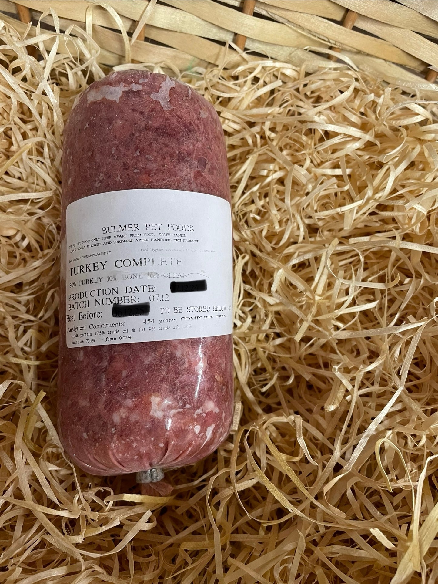 Bulmer Turkey 80/10/10 Mince.