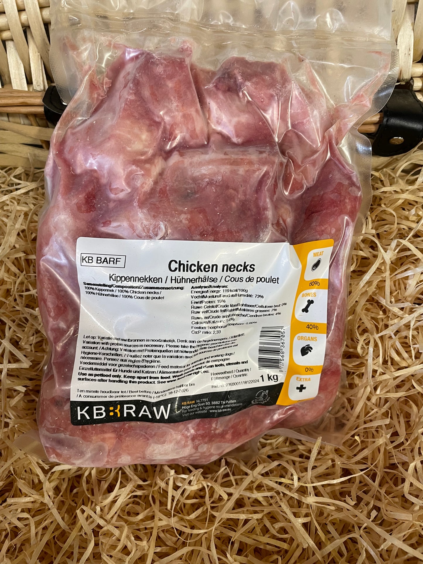 Chicken Necks - Raw.