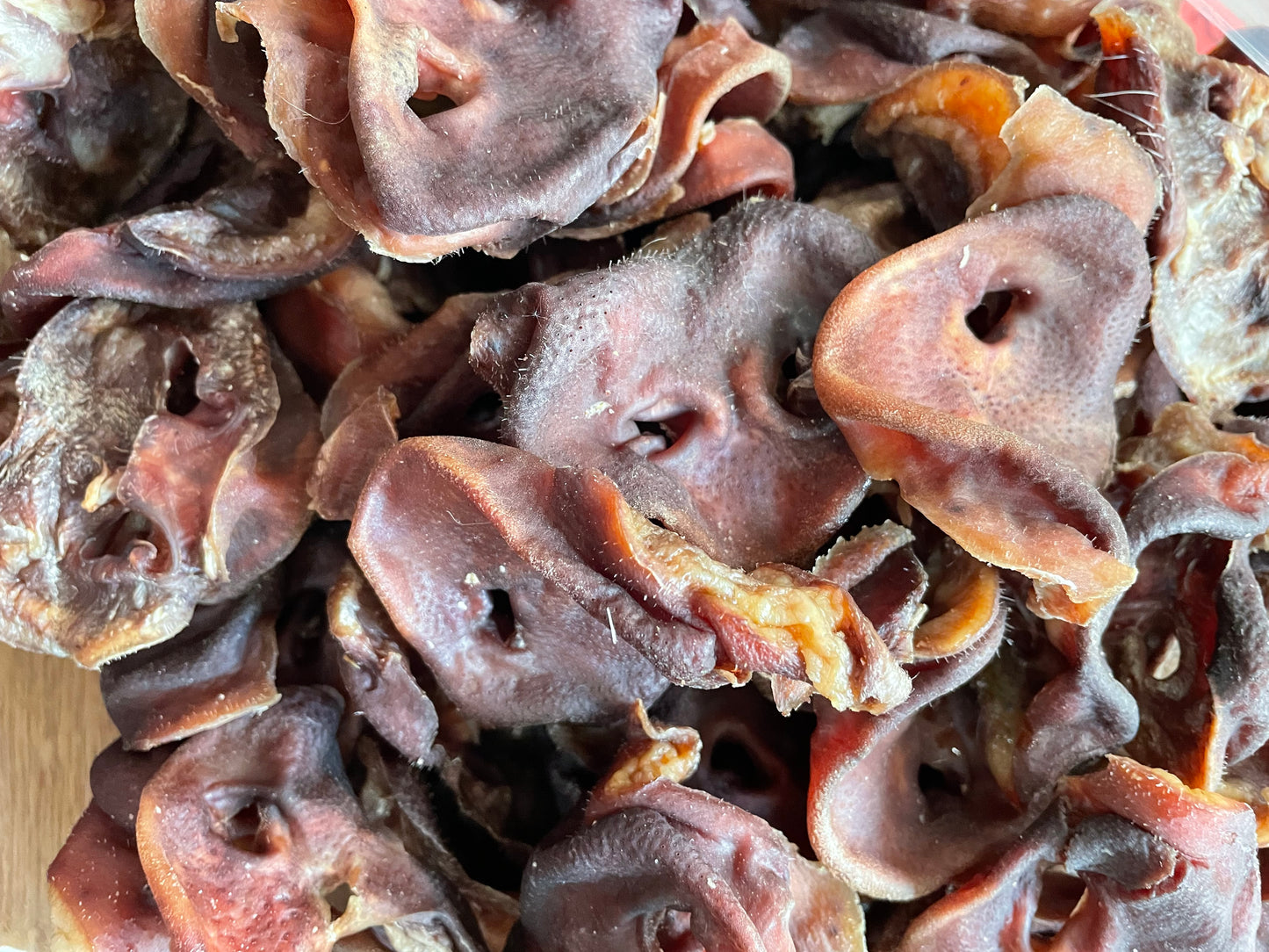 Pig Snout Pieces - Dried. 100g approx