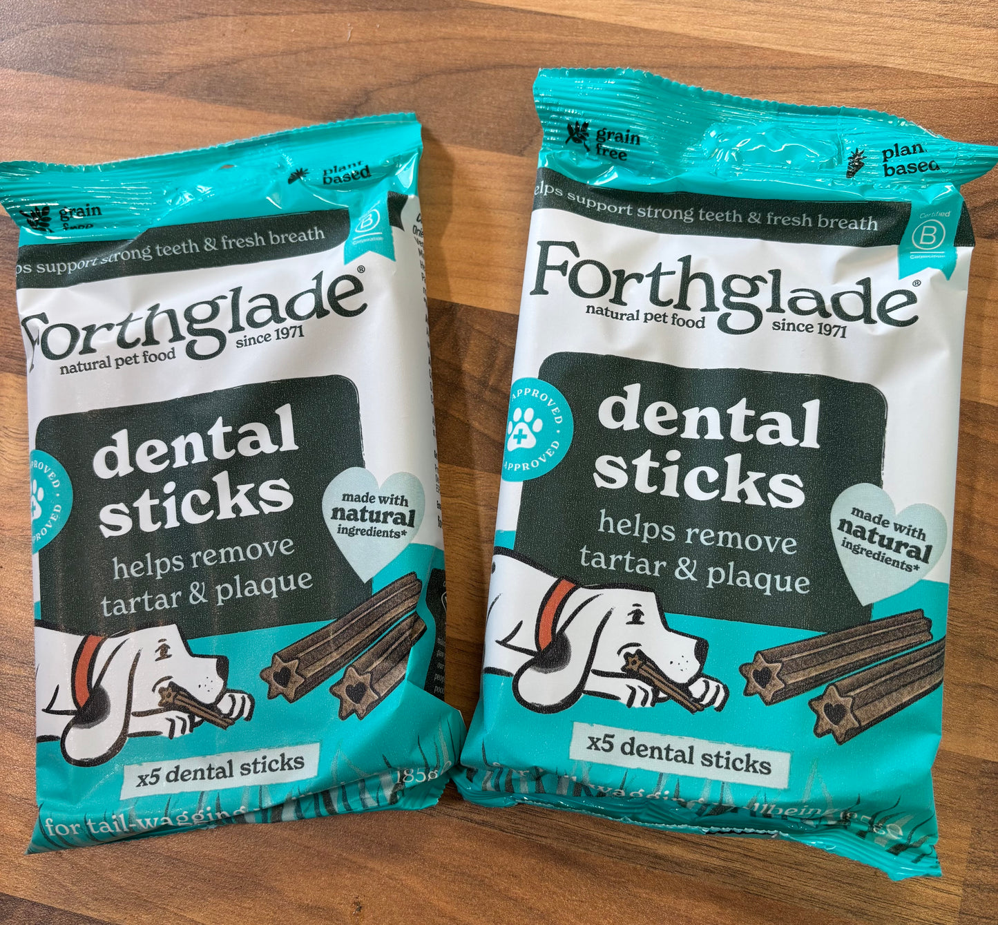 Dental Sticks. Forthglade Natural (5 sticks x 170g)
