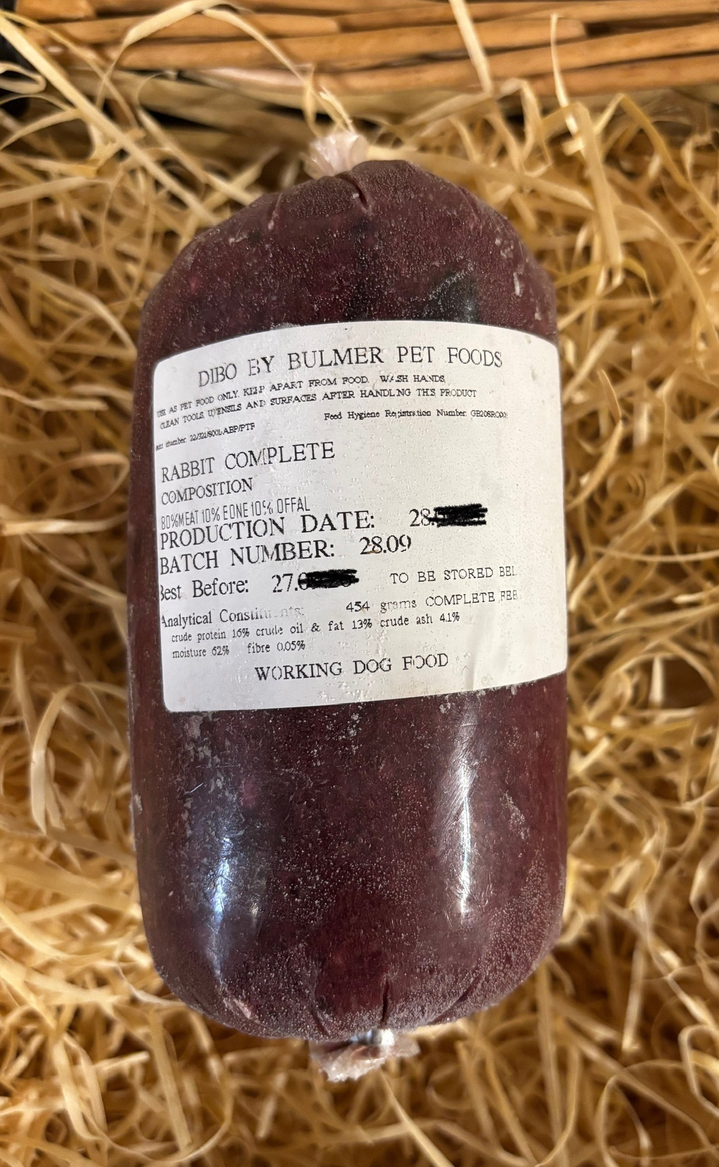 Dibo by Bulmer Rabbit 80/10/10 Mince.