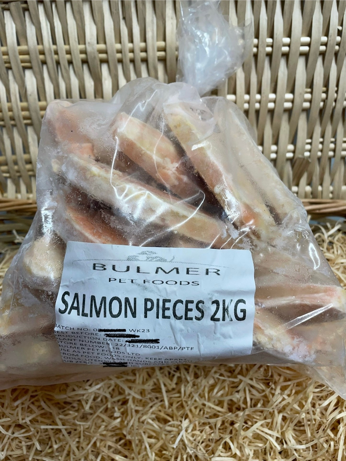 Fish - Salmon Chunks - Raw.