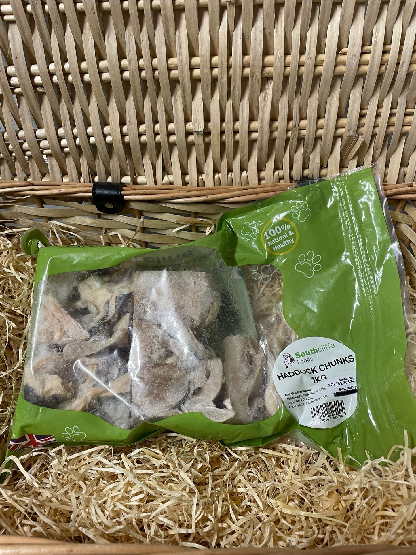 Fish - Haddock Chunks. Approx 1kg.