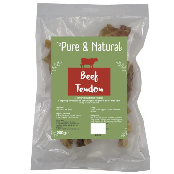 Beef Tendon - Pure & Natural. 200g