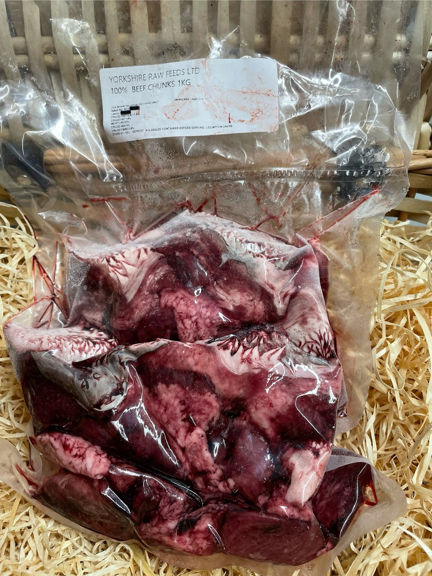 Beef Chunks - Raw