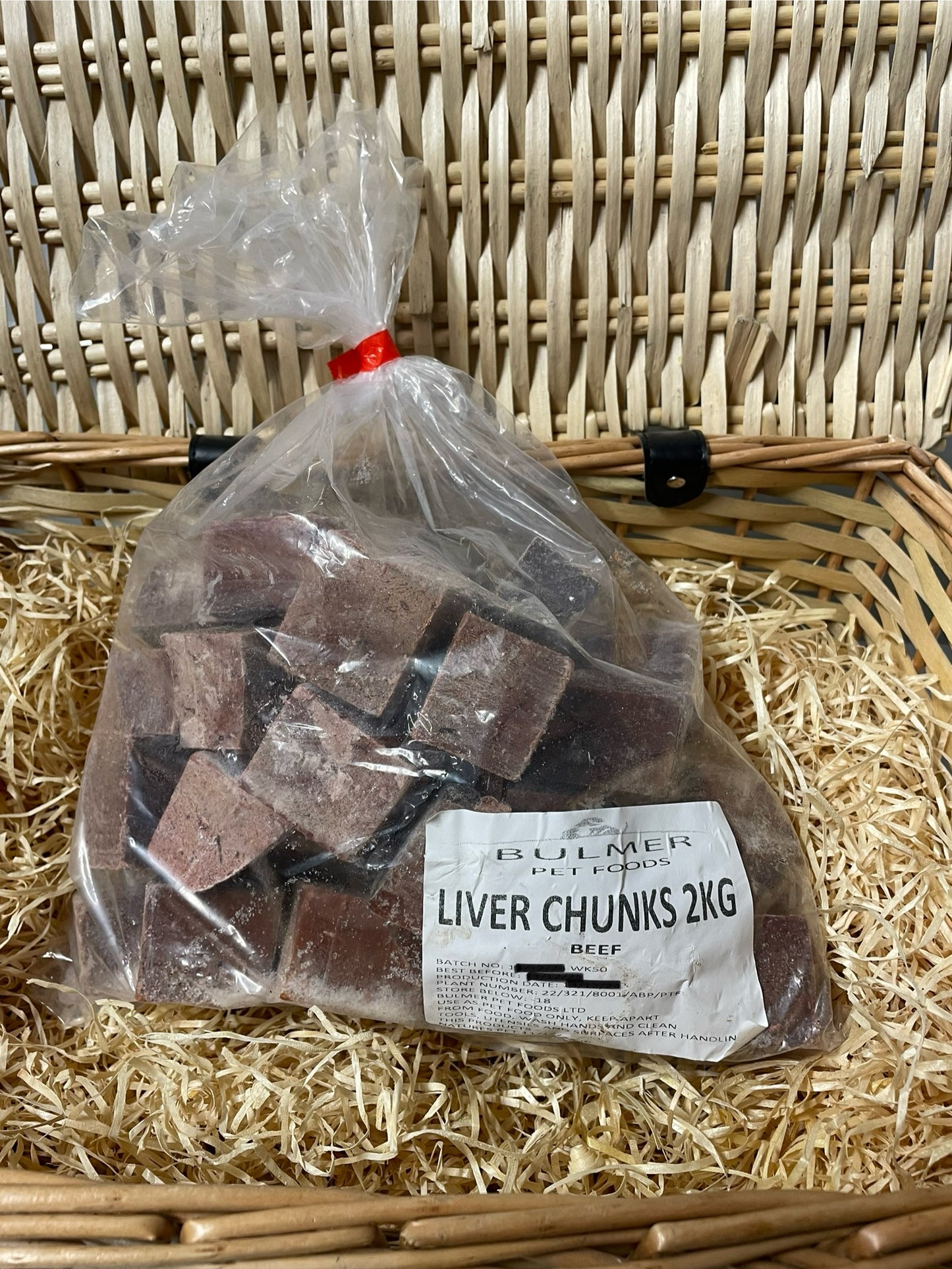 Offal - Beef Liver Chunks -  Approximately 2KG