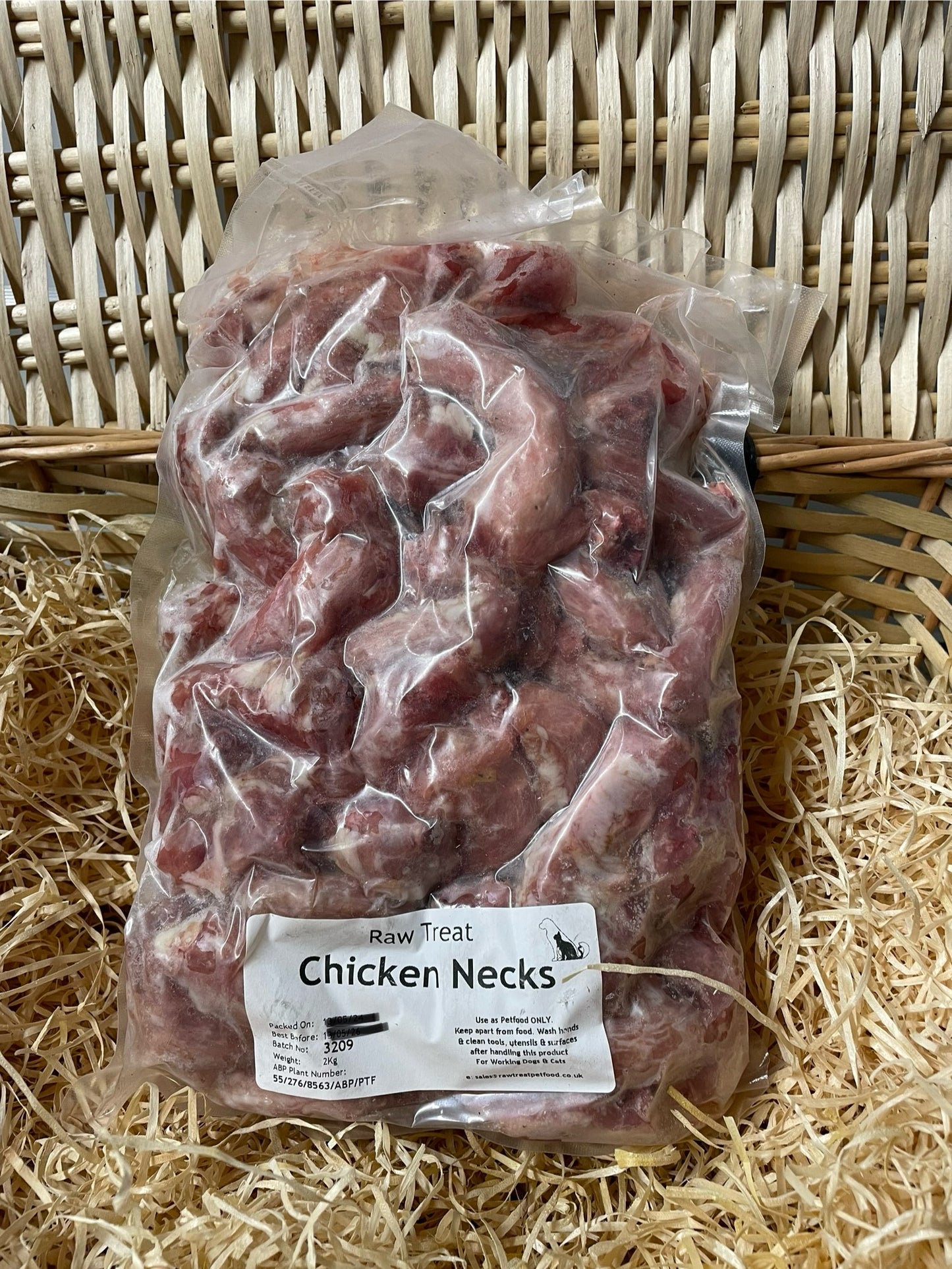 Chicken Necks - Raw.