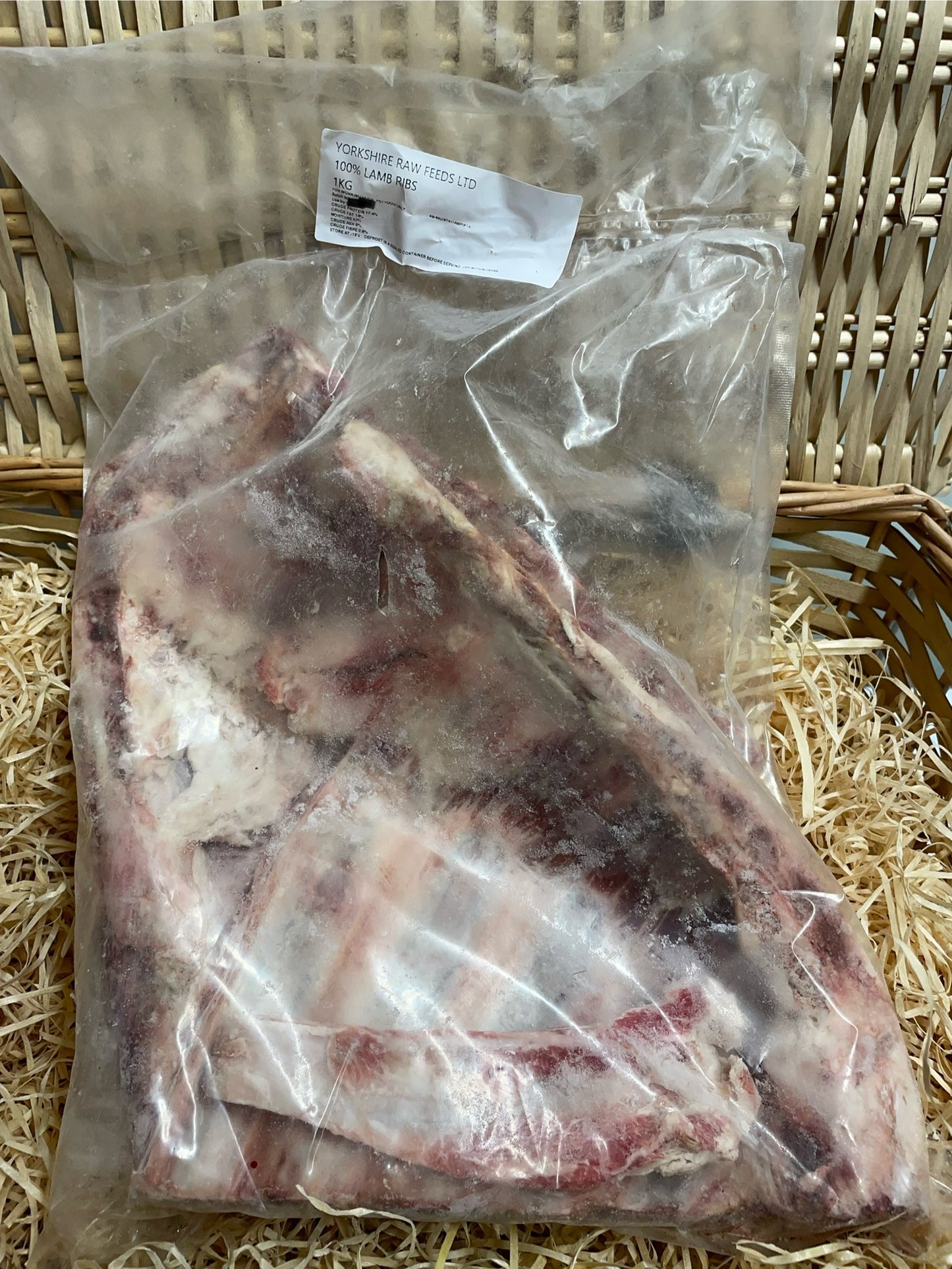 Lamb Ribs - Raw.