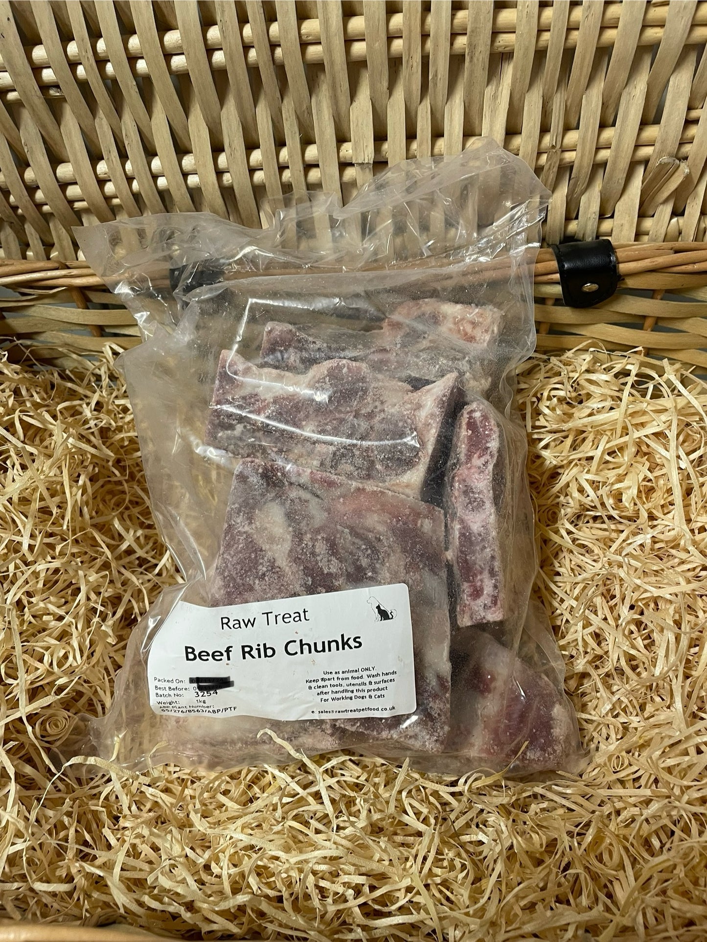 Beef Rib Chunks.  Approx 1kg