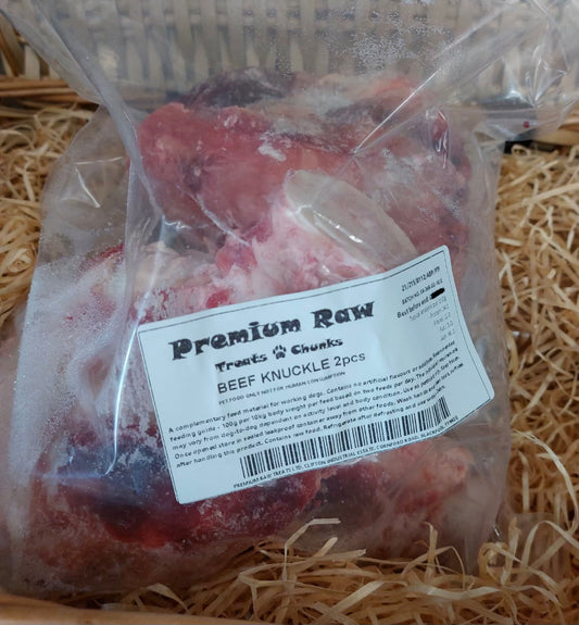 Bones.  Meaty Knuckle Bones - Raw.