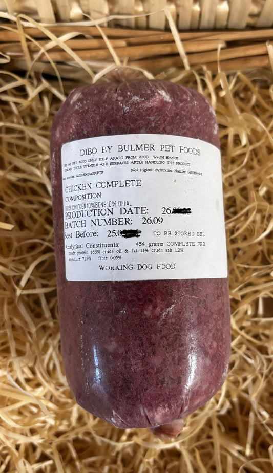 Dibo by Bulmer Chicken 80/10/10 Mince.