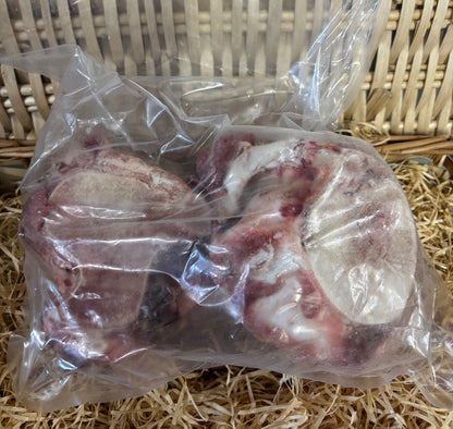 Bones.  Meaty Knuckle Bones - Raw.