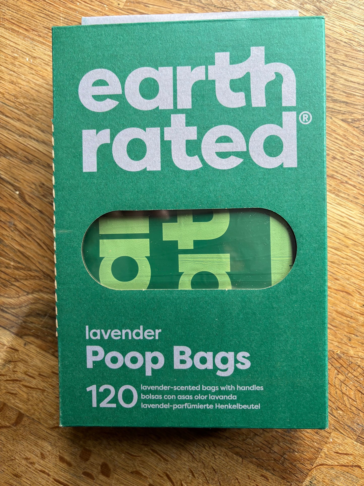 Earth Rated Poop Bags - 120 Pack.   Lavender scented or Unscented.