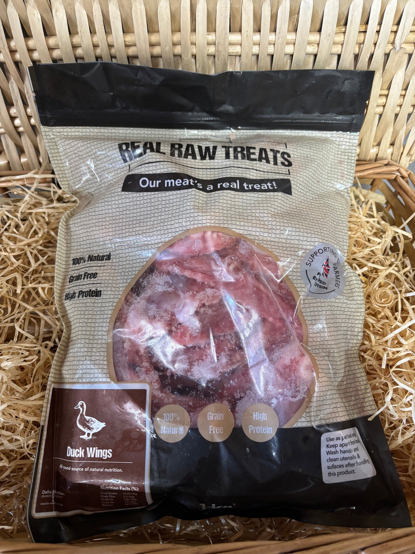 Duck Wings - Raw.