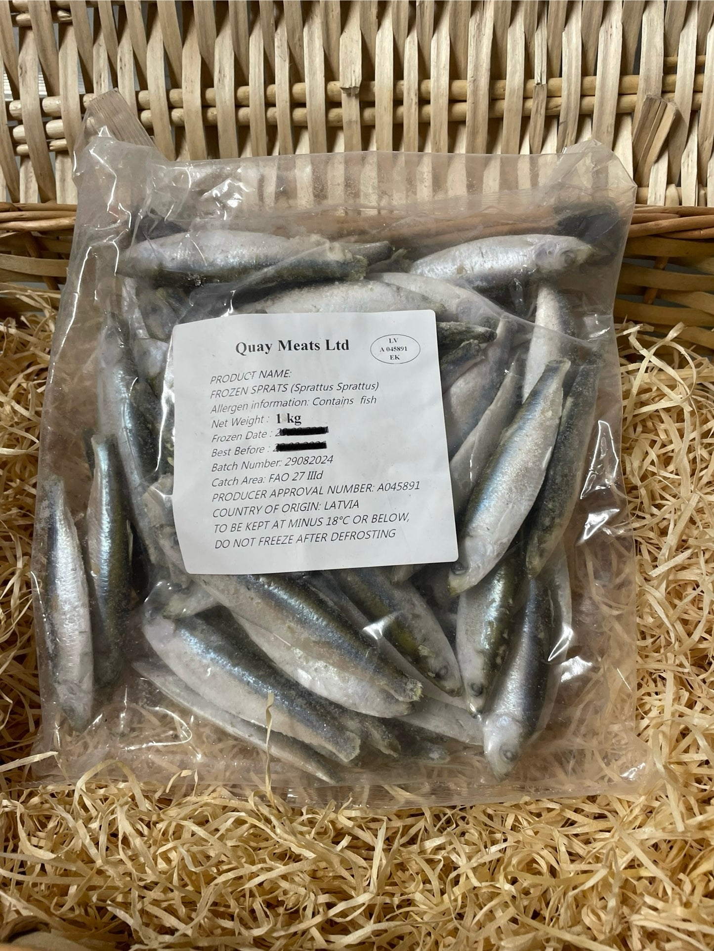 Fish - Sprats - Raw.