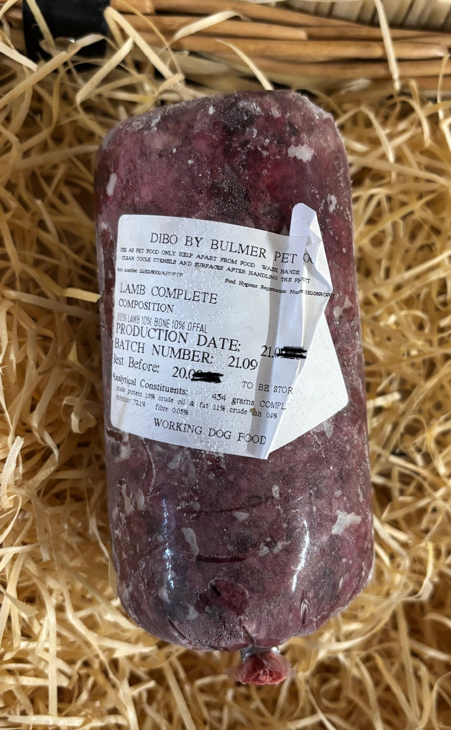 Dibo by Bulmer Lamb 80/10/10 Mince.