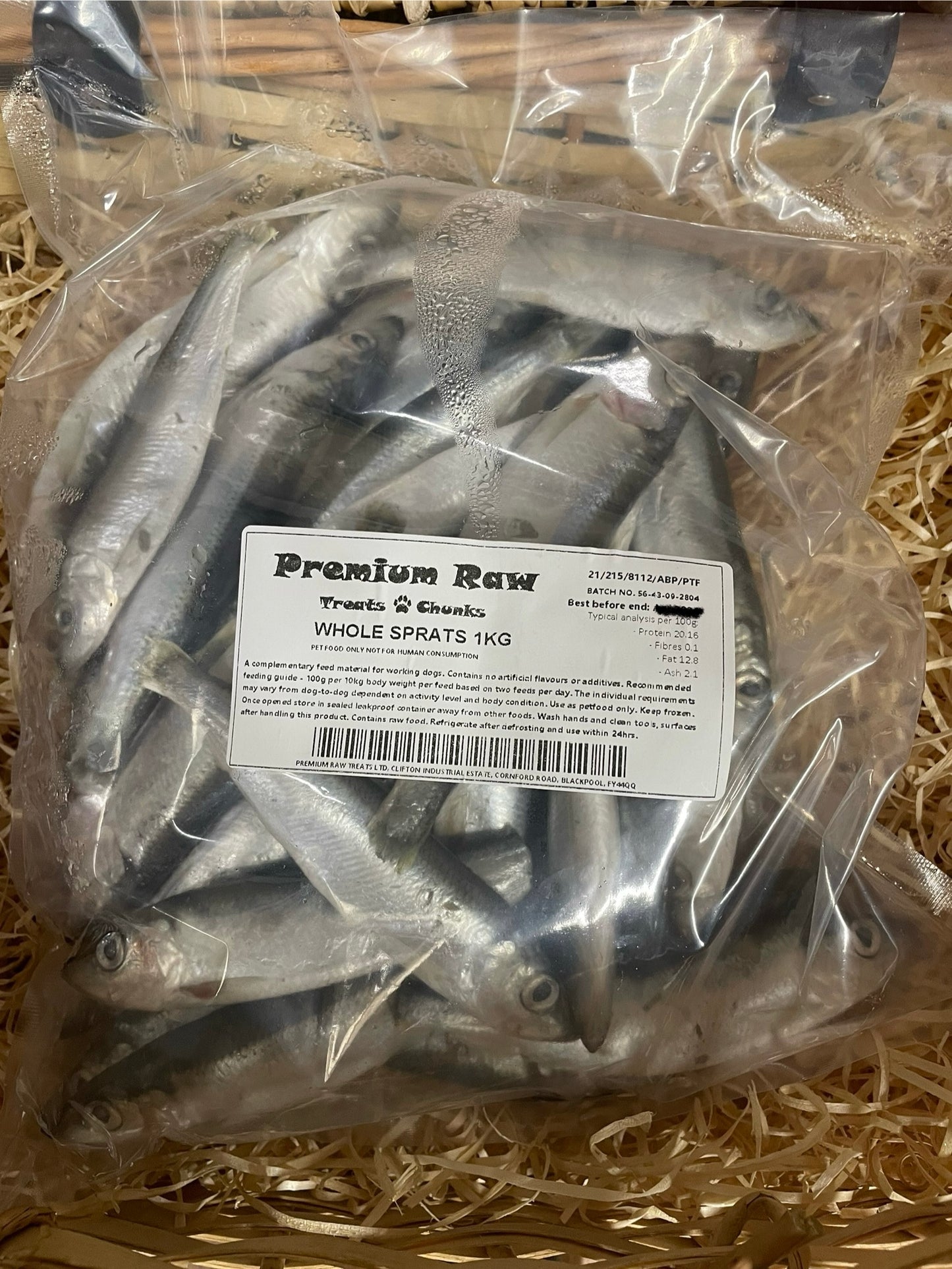 Fish - Sprats - Raw.