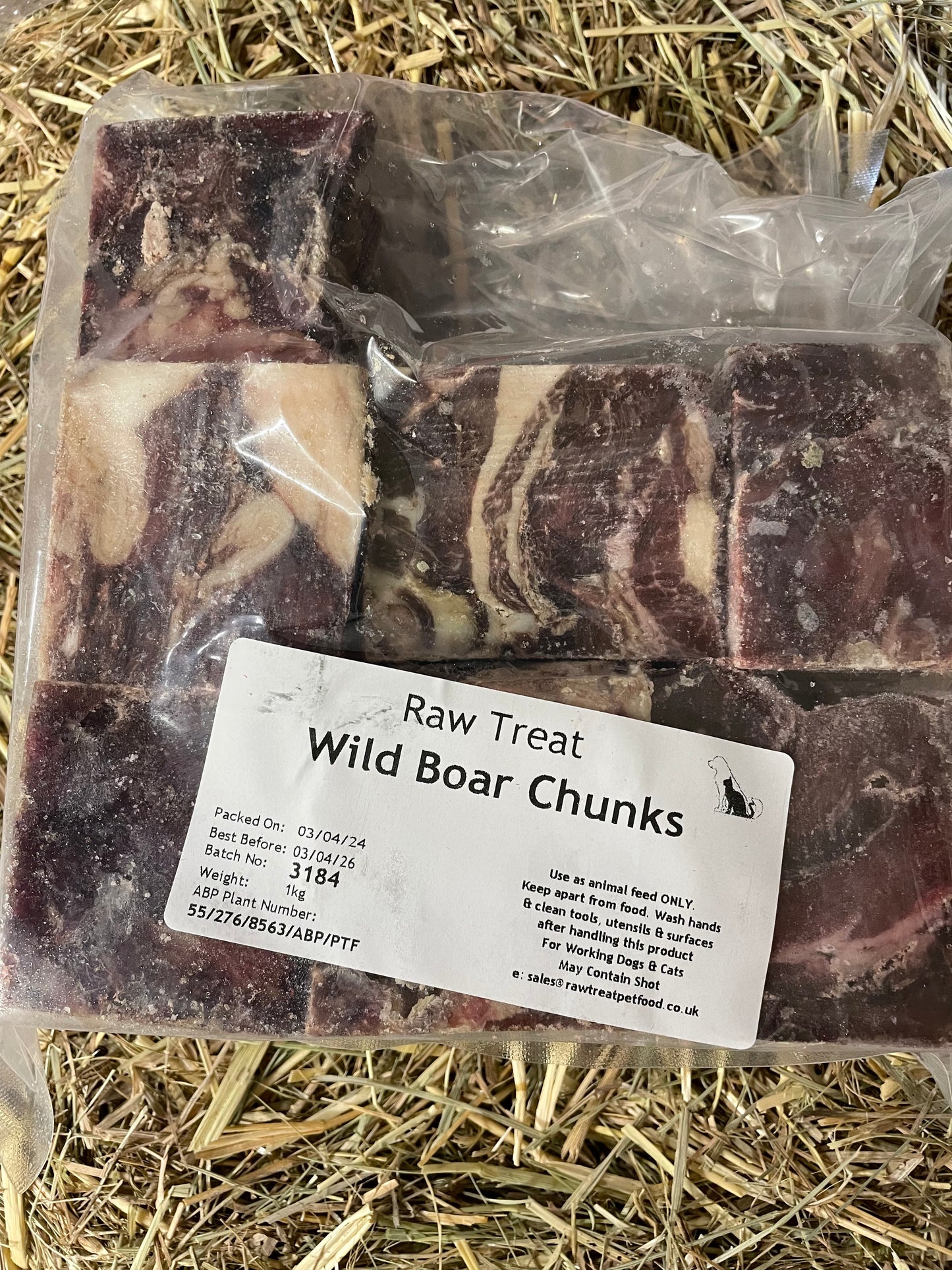 Wild Boar chunks Approx 1kg