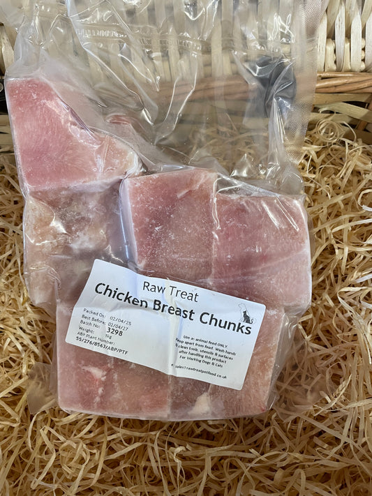 Chicken Chunks, Raw  - approx 1kg or 2KG