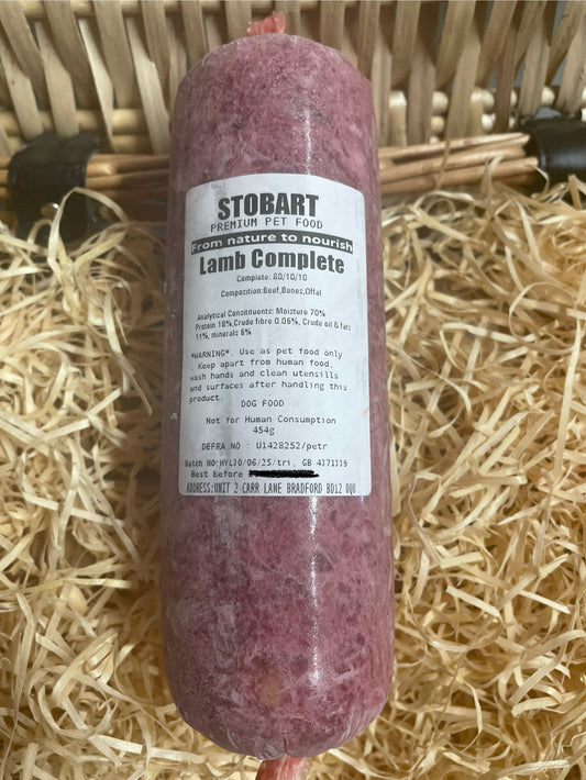 Stobart Premium Raw Food - Lamb 80/10/10