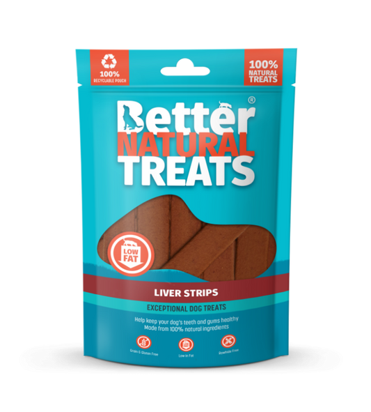 Liver Strips 90g.  Low Fat Range.