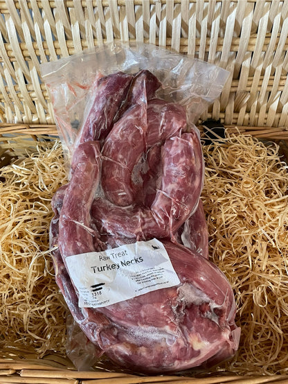 Turkey Necks - Raw.