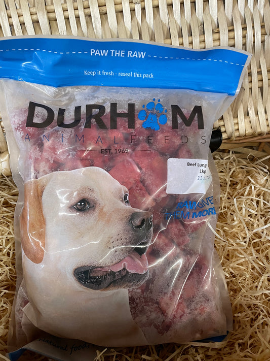 Beef Lung Chunks DAF - Approx 1kg