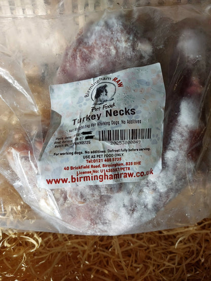 Turkey Necks - Raw.