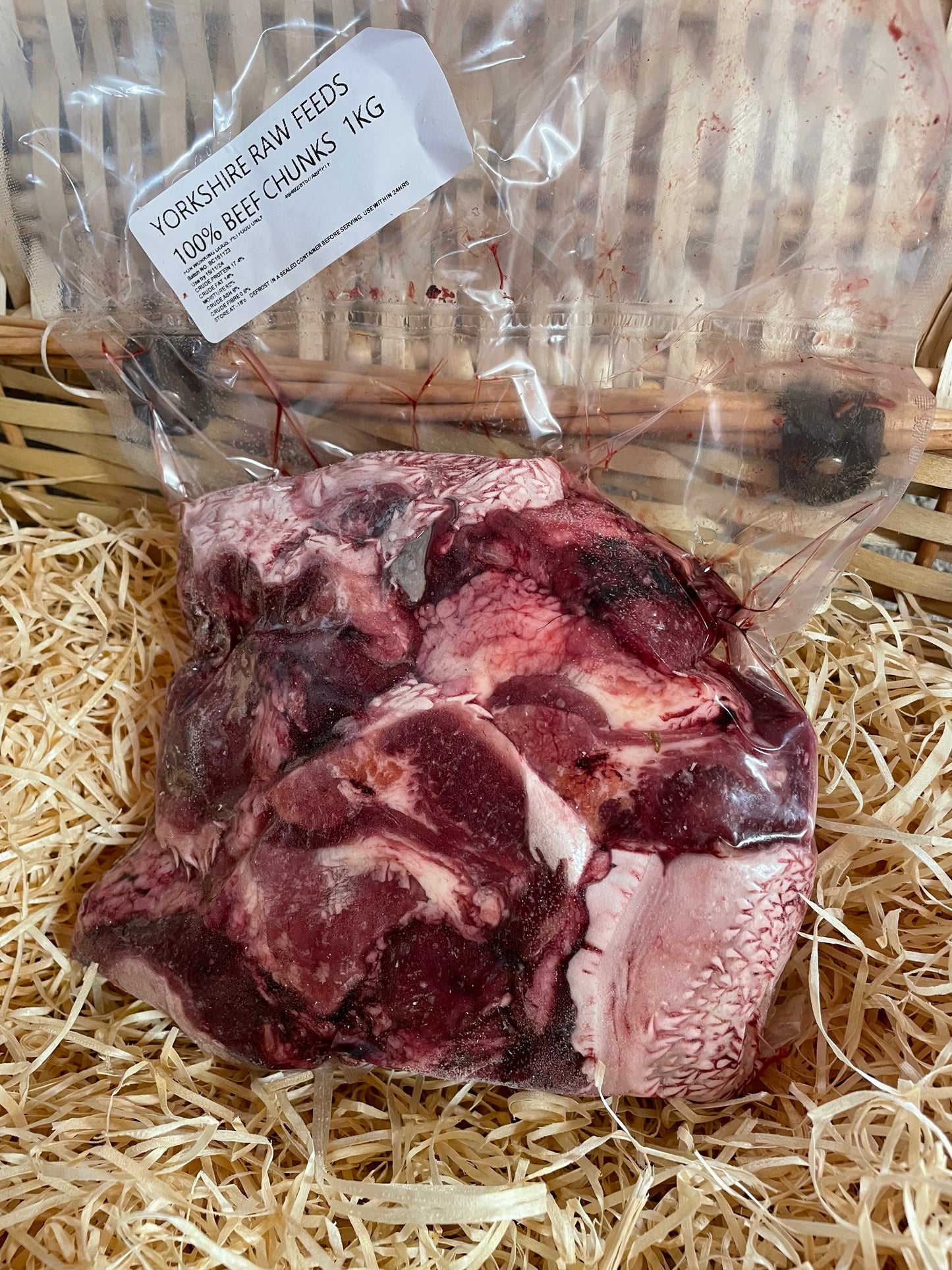 Beef Chunks - Raw