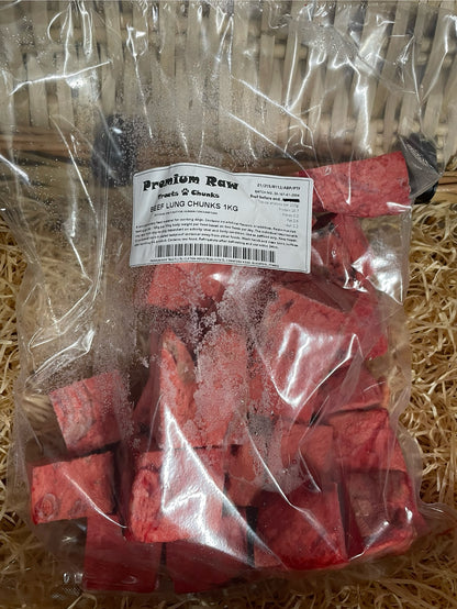 Beef Lung Chunks - Approx 1kg