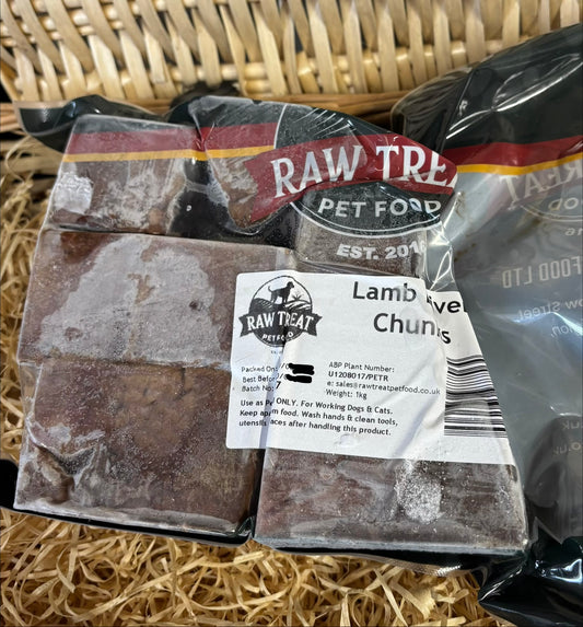 Offal - Lamb Liver Chunks - approx 1kg