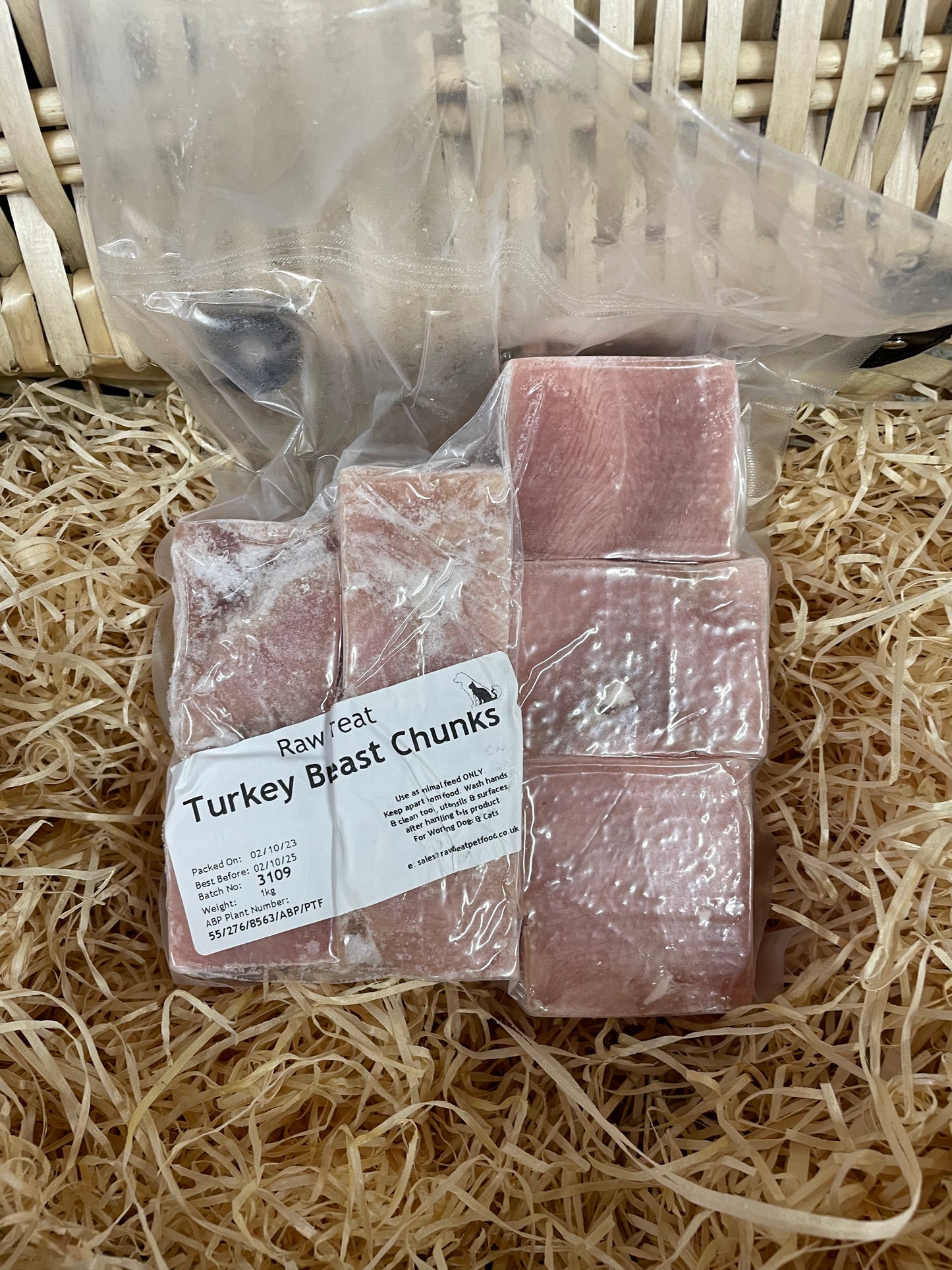 Turkey Breast Chunks (1kg approx)