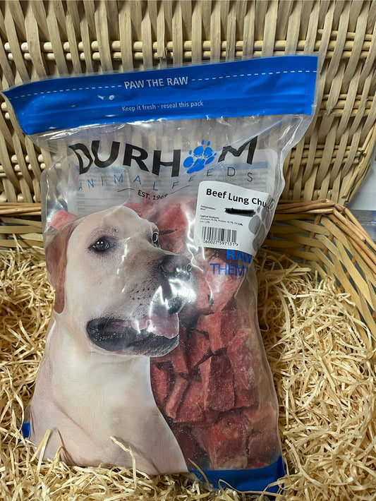 Beef Lung Chunks DAF - Approx 1kg