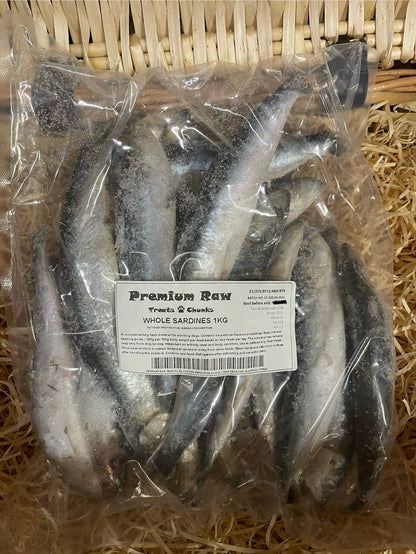 Fish - Sardines - Whole.  Raw.
