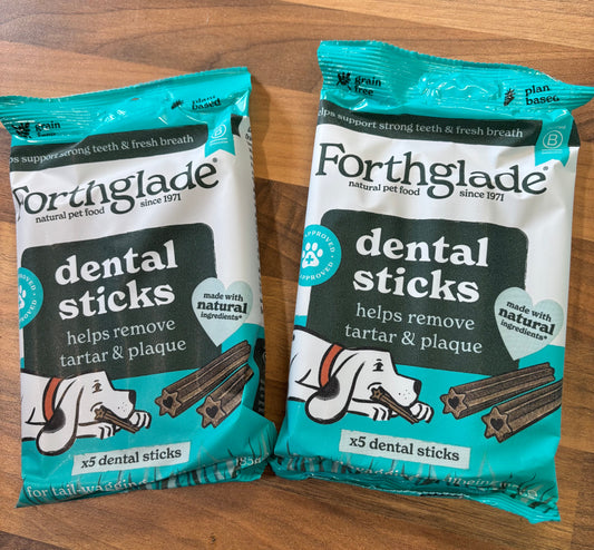 Dental Sticks.  Forthglade Natural (5 sticks x 170g)