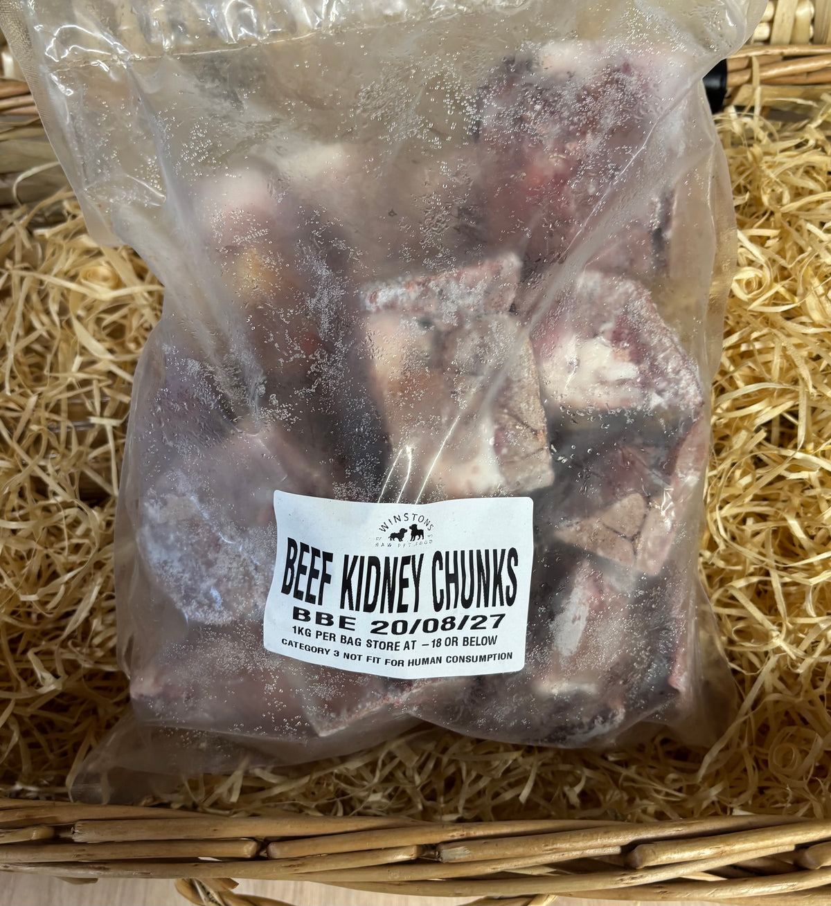 Offal - Kidney Chunks - Beef.