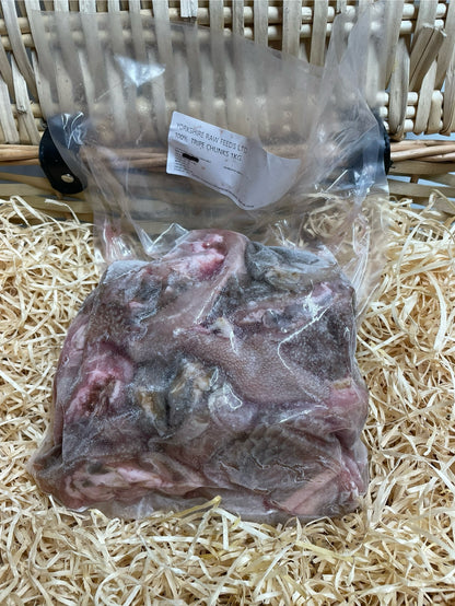 Beef Tripe Chunks - Raw.