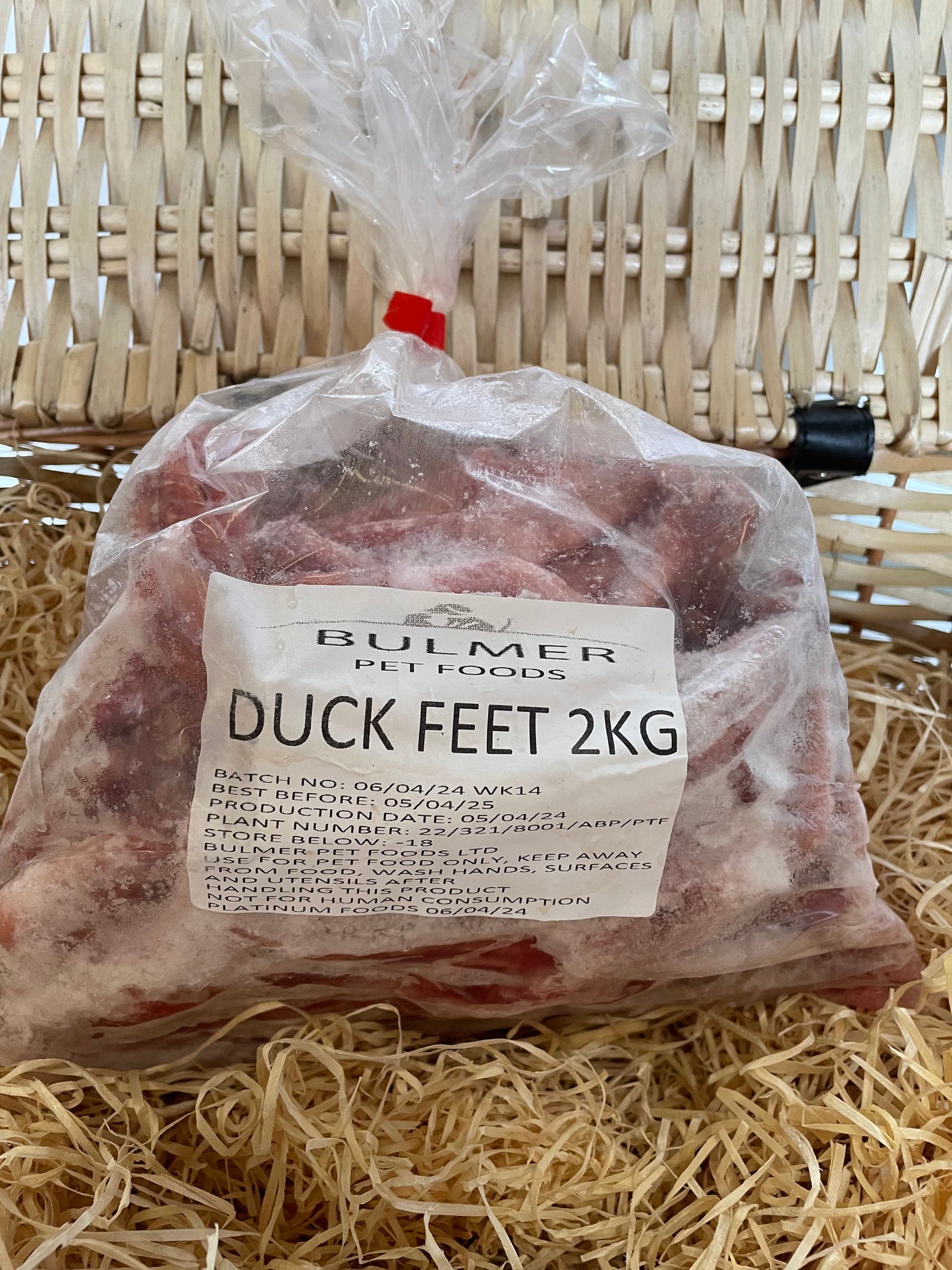 Duck Feet - 1kg or 2kg (approx)