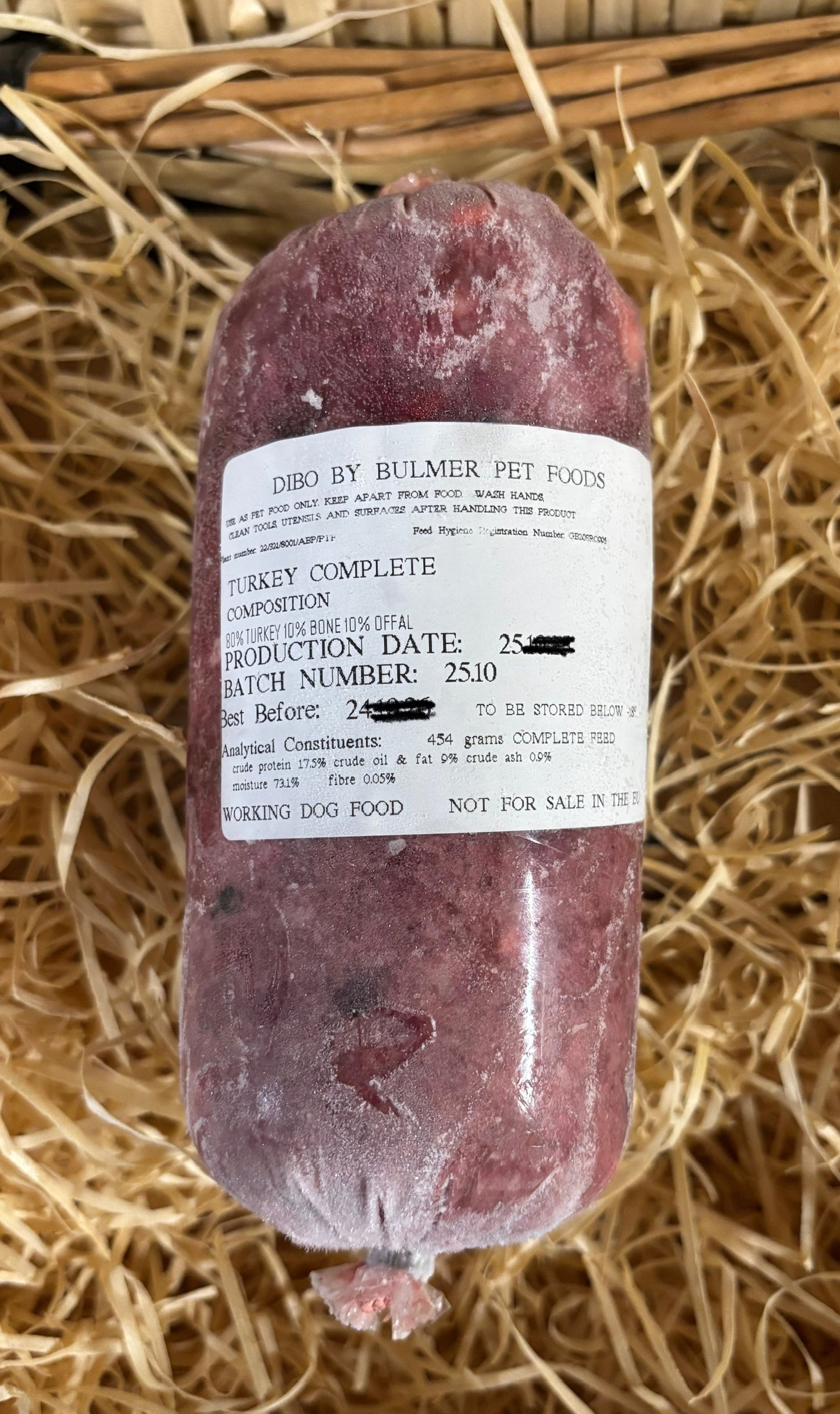 Dibo by Bulmer Turkey 80/10/10 Mince.