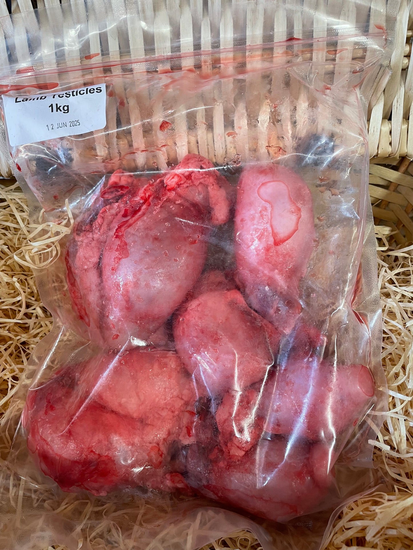 Offal - Lamb Testicles DAF - approx 1kg