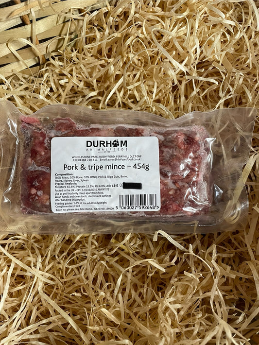 DAF Pork and Tripe 80/10/10 Mince