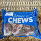 Turkey Chunks.  Raw, Frozen.