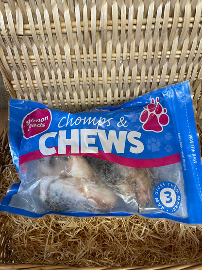 Fish - Salmon Heads- Raw