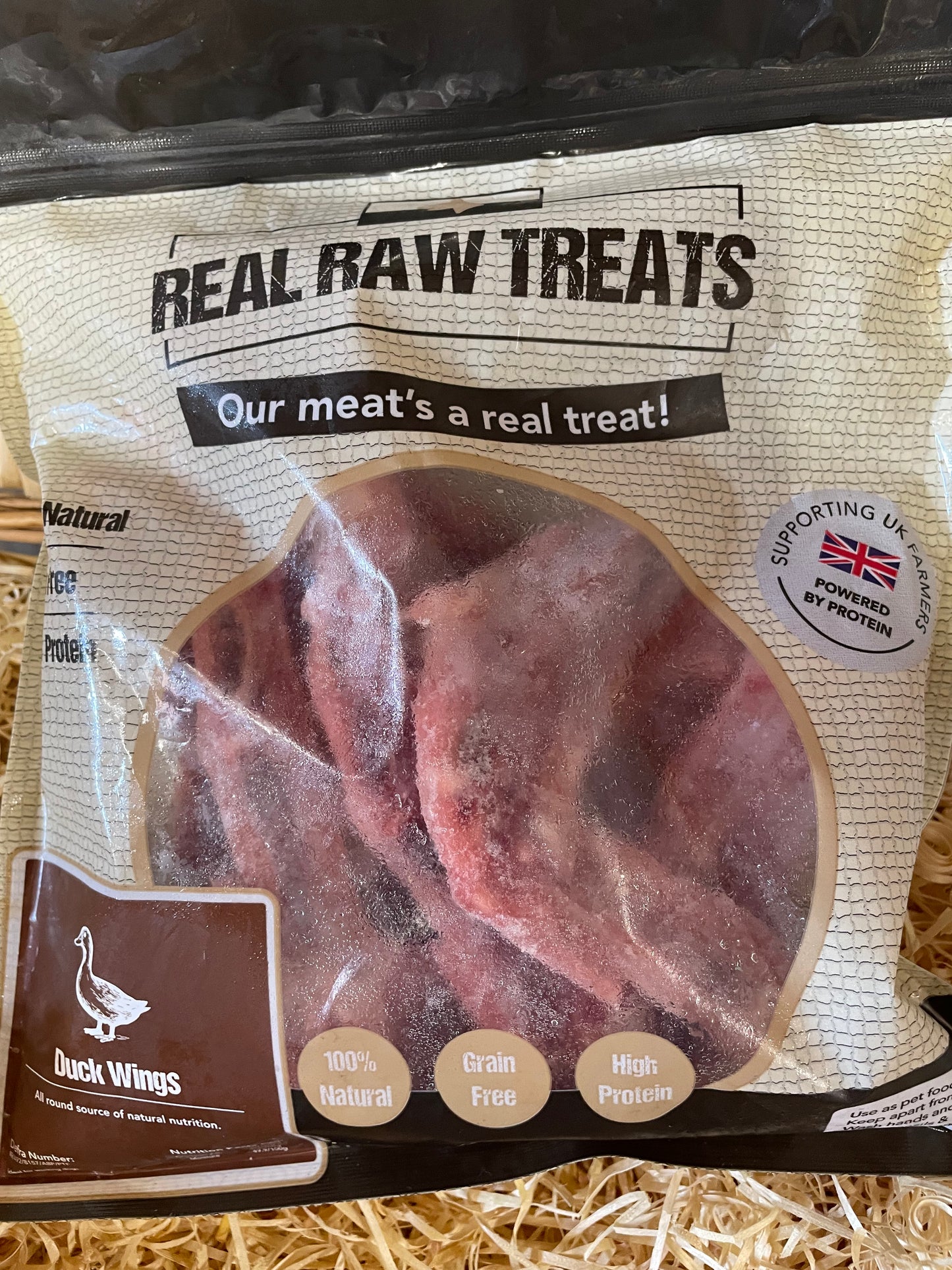 Duck Wings - Raw.